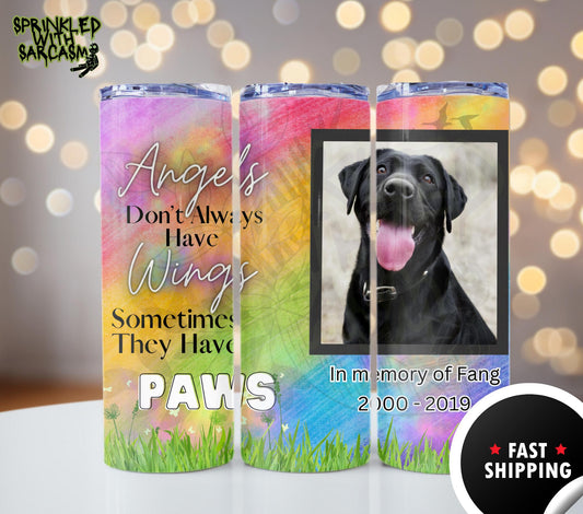 Personalized pet memorial Coffee cup, Custom dog remembrance gift, Pet loss cup, Loss of fur baby gifts, Dog sympathy gift, loss of dog